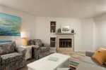 Living Room with Gas Fireplace